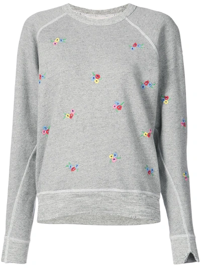 Shop The Great Embroidered College Sweatshirt