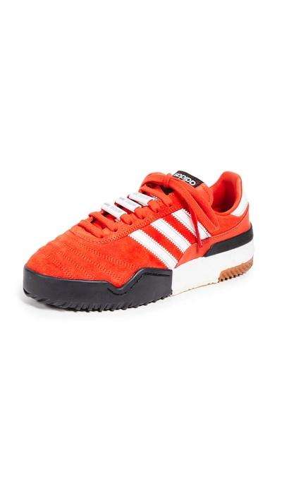 Shop Adidas Originals By Alexander Wang Sports Sneakers In Borang/ftwr White/core Black