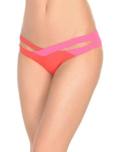 Shop Heidi Klum Swim Bikini Bottoms In Red