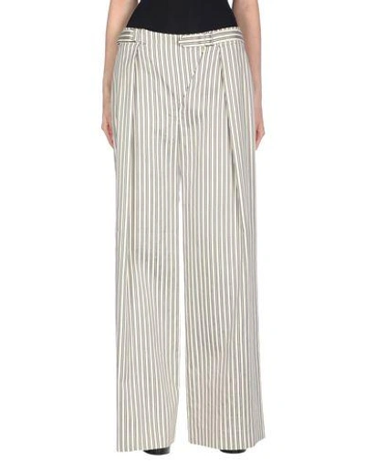 Shop Zimmermann Pants In Ivory