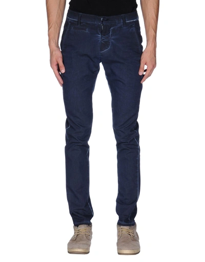 Shop Dondup Casual Pants In Blue