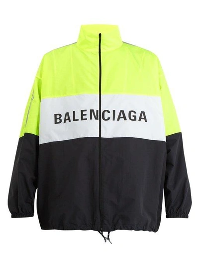 Balenciaga neon windbreaker sale