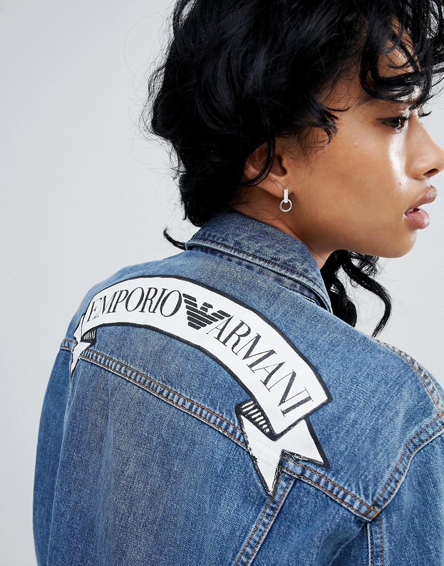 giorgio armani denim jacket