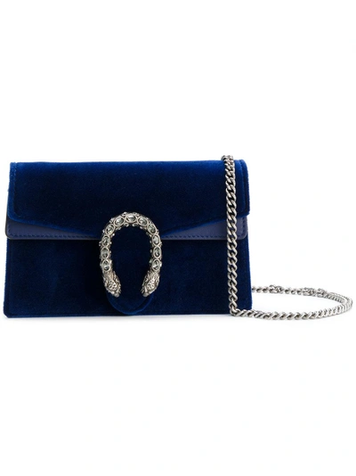 Shop Gucci Dionysus Shoulder Bag - Blue