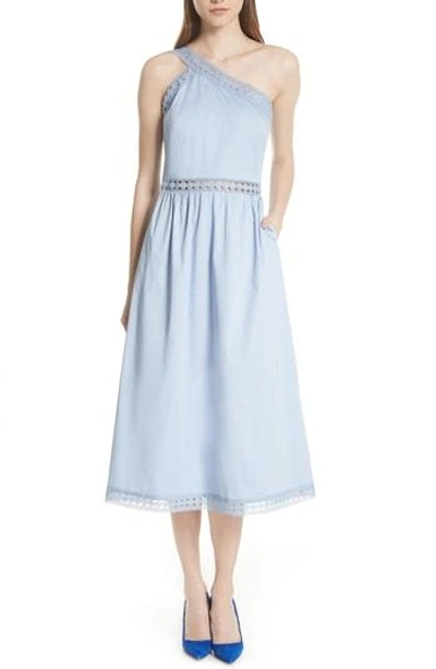 Shop Ted Baker Kallii Midi Dress In Blue