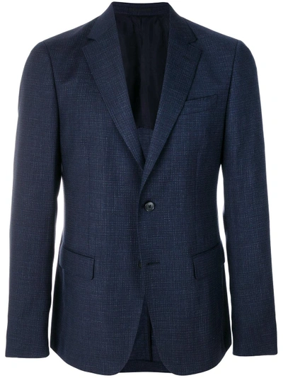 Shop Z Zegna Classic Suit Jacket - Blue