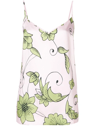 Shop Miahatami Floral Print Vest Top