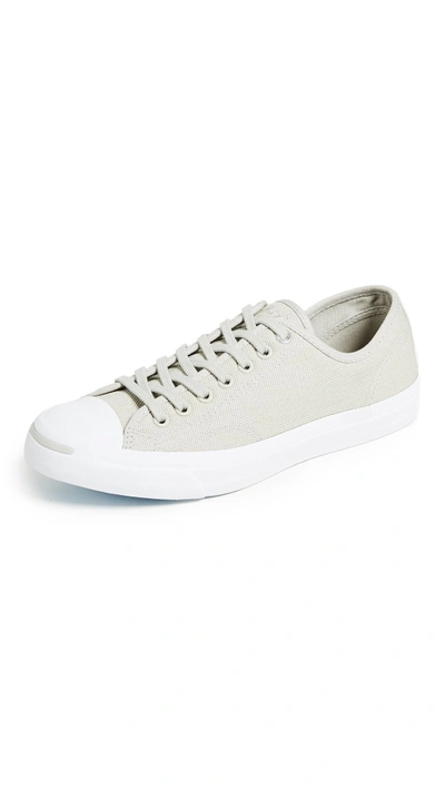 Shop Converse Jack Purcell Jack Sneakers In Pale Grey