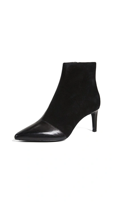Rag & Bone Beha Pointed Toe Bootie In Black Multi