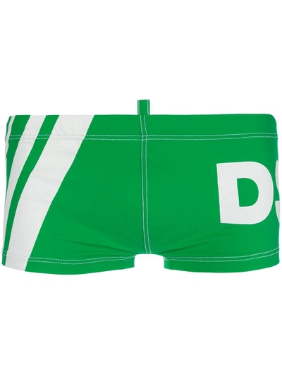 Shop Dsquared2 Branded Swim Shorts