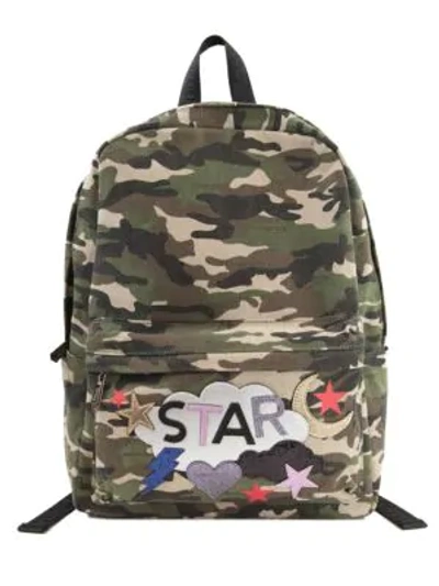 Shop Sam Edelman Camo Avery Camouflage Canvas Backpack