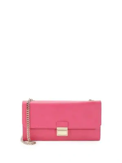 Shop Furla Sinfonia Mini Pouchette In Pinky