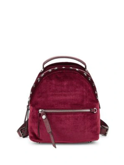 Shop Sam Edelman Sammi Studded Backpack In Cranberry