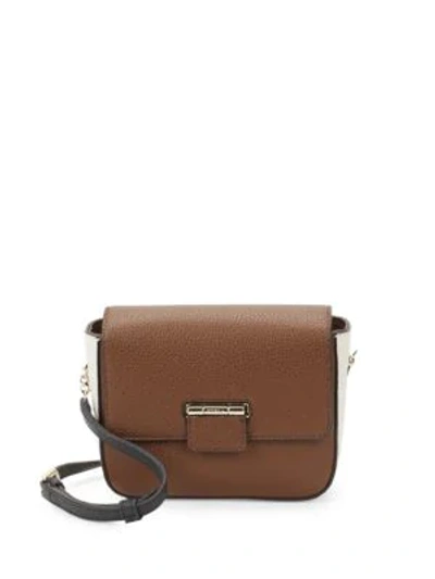 Shop Furla Artesia Flap Leather Mini Crossbody Bag In Glace B Pe