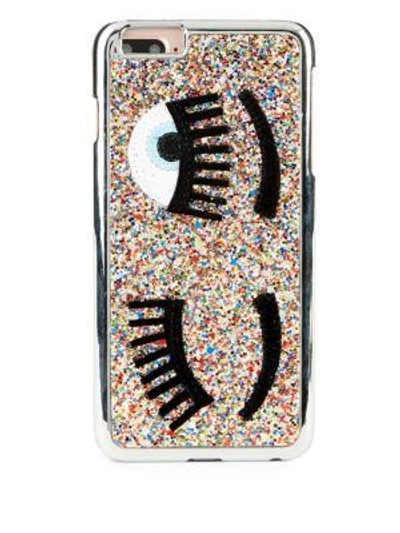 Shop Chiara Ferragni Flirt Iphone 6-6s Plus Case In Multi