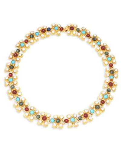 Shop Ben-amun Crystal Multicolored Necklace