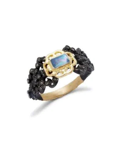 Shop Armenta Diamond And Gemstone 18k Gold Ring