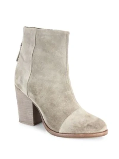 Shop Rag & Bone Ashby Suede Booties In Stone