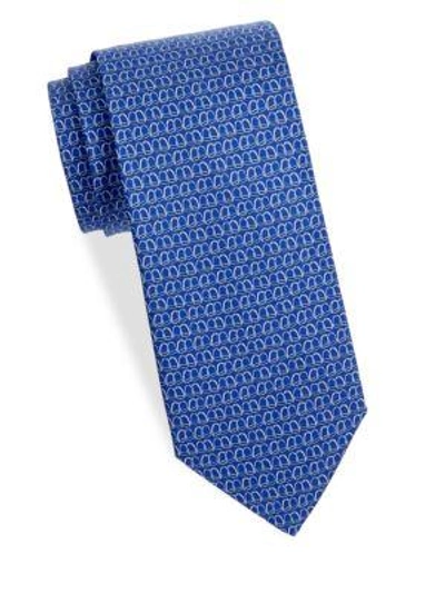 Shop Ferragamo Printed Silk Tie In Assorted