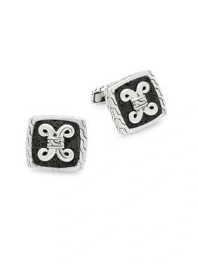 Shop John Hardy Batu Dayak Sterling Silver Cuff Links