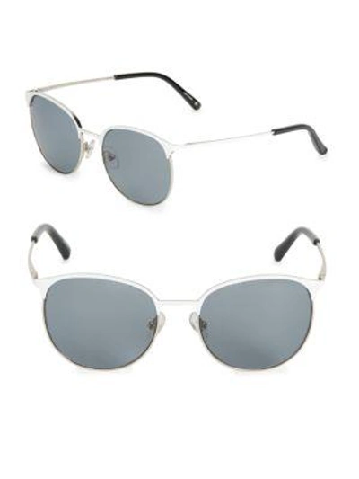Shop 3.1 Phillip Lim / フィリップ リム 53mm Clubmaster Sunglasses In Black