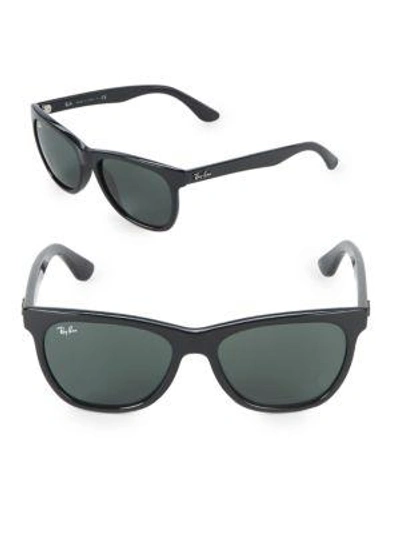Shop Ray Ban Women's 54mm Wayfarer Sunglasses In Black