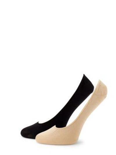 Shop Hue Ultra-low Liner Socks Set In Multi