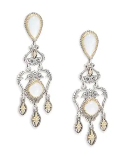 Shop Konstantino Erato 18k Yellow Gold & Sterling Silver Chandelier Drop Earrings