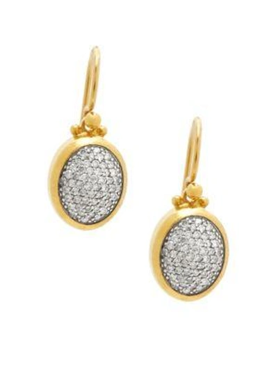 Shop Gurhan Diamond & 24k Gold Drop Earrings