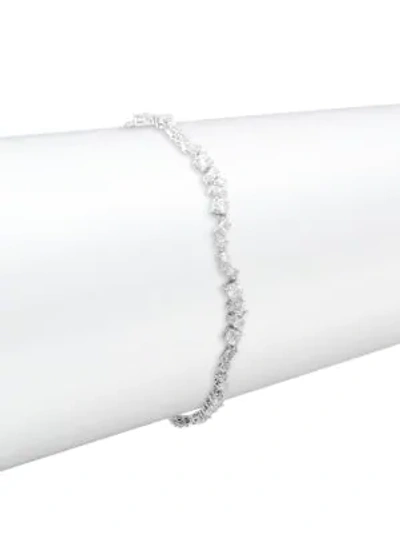 Shop Adriana Orsini Fantasia Crystal Bracelet In Silver