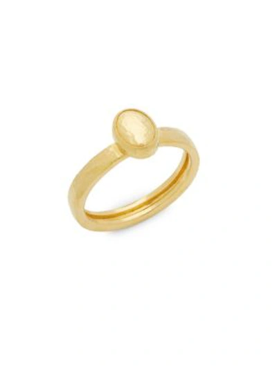 Shop Gurhan 24k Yellow Gold Oval Ring