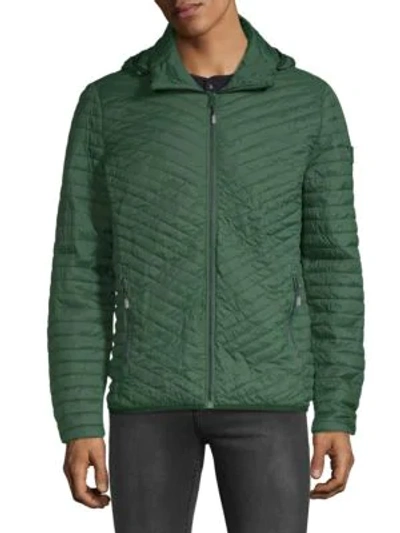 Shop Superdry Classic Padded Jacket In Evergreen