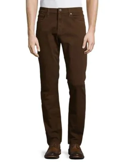 Shop J Brand Tyler Stretch Twill Slim-fit Jeans In Tunnel