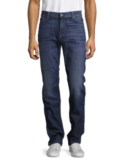 Shop 7 For All Mankind Standard Straight-leg Jeans In Stargate