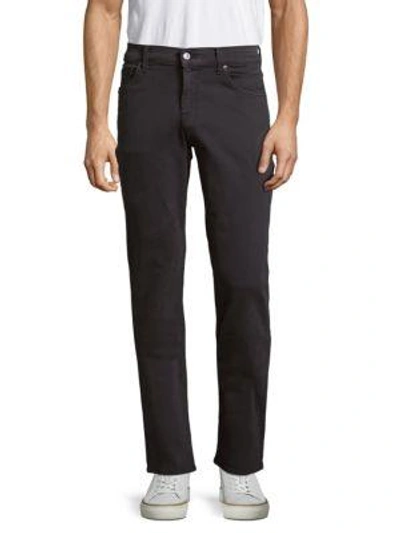 Shop 7 For All Mankind Slimmy Solid Jeans In Grey