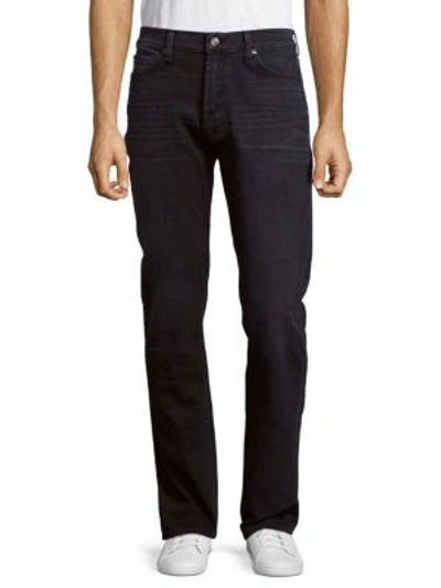 Shop 7 For All Mankind Slimmy Savoy Five-pocket Jeans In Savoy Dark