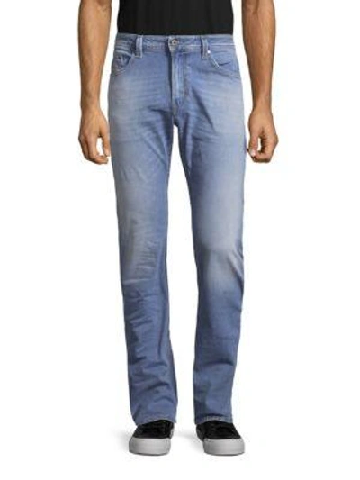 Shop Diesel Thavar Jeans In Denim