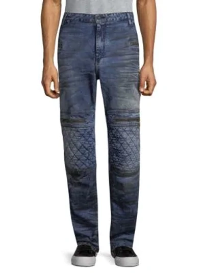 Shop Robin's Jean Skinny-fit Distressed Jeans In Dark Wash