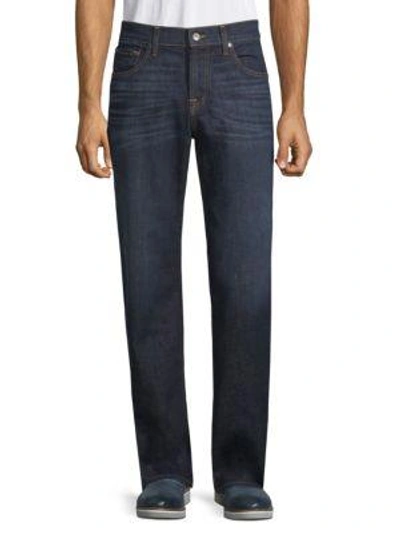 Shop 7 For All Mankind Austyn Contrast-stitched Jeans In Pike