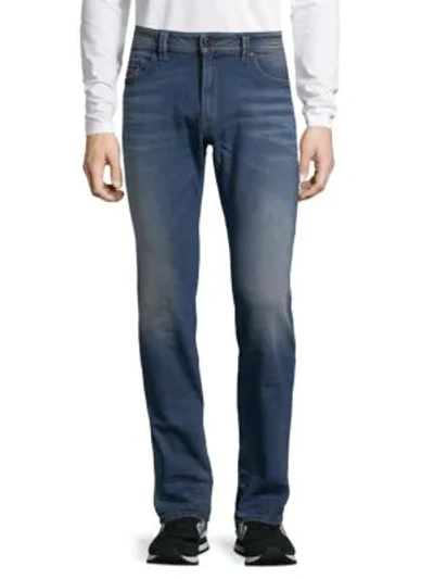 Shop Diesel Thavar Classic Jeans In Denim