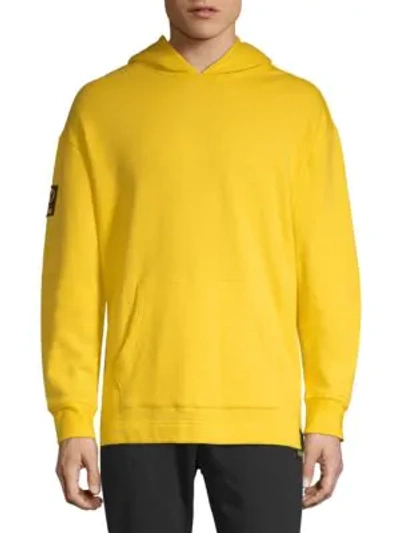 Shop Puma Xo Oversized Hoodie In Yellow