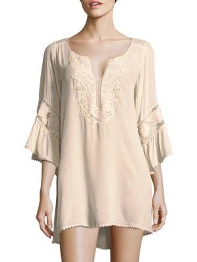 Shop L*space Embroidered Coverup In Redwood