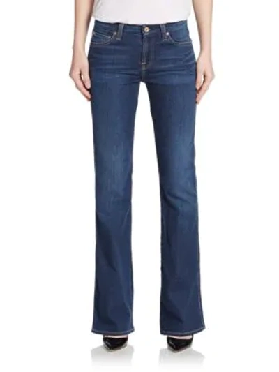 Shop 7 For All Mankind Karah Bootcut Jeans In Blue