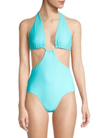 Shop 6 Shore Road Paradise One-piece Swimsuit In Bermuda Green