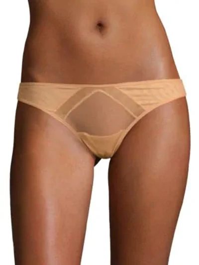 Shop La Perla Slip Donna Perizoma Bikini Bottom In Nude