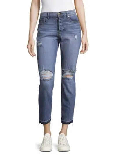Shop Pistola The Other Girls Sun Sity Cropped Jeans In Sun City