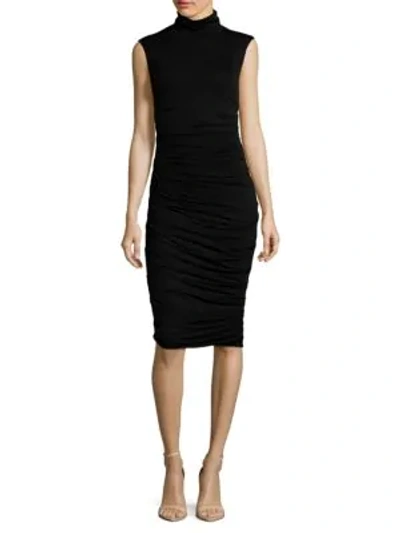Shop Bailey44 Ruched Bodycon Dress In Black