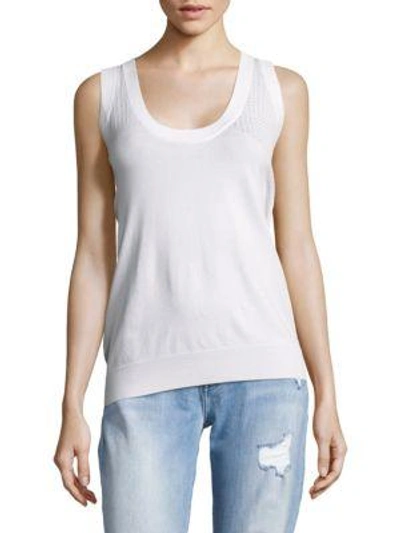 Shop Zadig & Voltaire Hilda All-over Print Tank Top In White