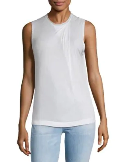 Shop Zadig & Voltaire Then Spray Muscle Tank Top In Blanc
