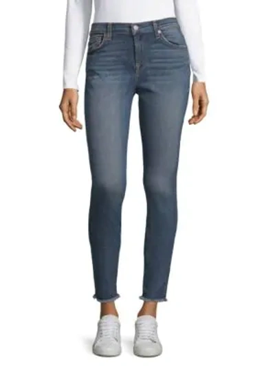 Shop 7 For All Mankind Gwenevere Ankle-crop Jeans In Vintage